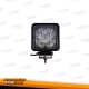 FAROL DE TRABALHO / PROJETOR LED QUADRADO 27W / 1900LM