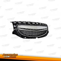 PARRILLA DEPORTIVA INSIGNIA 08++ NEGRO/CROMO SIN EMBLEMA