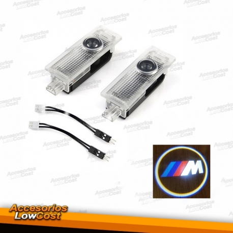 KIT PROJECTOR LED LOGO M / PARA BMW E90 / E60 / E63 / X5 / E70 / F10