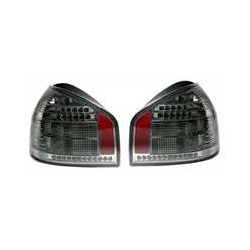 PILOTOS LED AUDI A3 8L (8/96-8/03). COLOR CROMADO-ROJO.