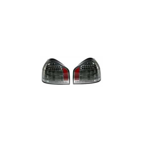 PILOTOS LED AUDI A3 8L (8/96-8/03). COLOR CROMADO-ROJO.