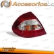 FAROLINS TRASEIROS LED / MERCEDES E W211 / 02-06 VERMELHO BRANCO