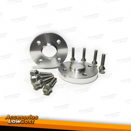 ESPACADORES / ALARGADORES 20 MM o57,0 / BMW E30 / SEAT 6K / VW GOLF 2/3 / 4X100