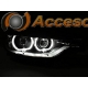 FAROS OJOS DE ÁNGEL LED, H7+H7 PARA BMW SERIE 3 F30/31 2011-