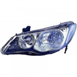 FARO DELANTERO IZQUIERDO PARA HONDA CIVIC Sedan 4P  (06-08), (09-)