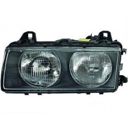 FAROL / OPTICA ESQUERDO / BMW E36 94-97 H7+H7 DEPO