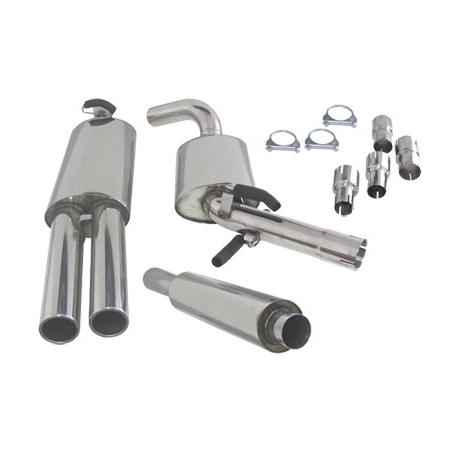 LINHA DE ESCAPE EM INOX VOLKSWAGEN POLO 9N (10/01-03/09)