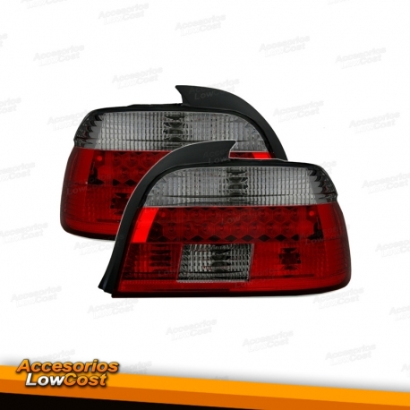 FAROLINS TRASEIROS LED / BMW E39 / 00-03 / ESCURECIDOS