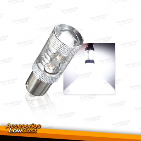 LAMPADAS BA15S LED CANBUS LUZ BRANCA 6000K