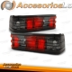 FAROLINS TRASEIROS MERCEDES 190 W201 / 82-93 VERMELHO CINZA