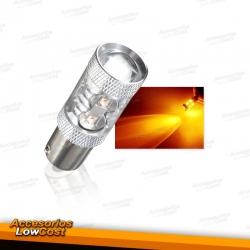 BOMBILLA BA15S LED CANBUS LUZ NARANJA