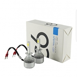 JUEGO DE DOS BOMBILLAS LED H1 PARA CRUCE O LARGAS GRAN LUMINOSIDAD 7600 LUMENS