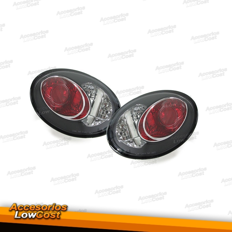PILOTOS TRASEROS PARA BEETLE 98-05 FONDO NEGRO - Accesorios Cost
