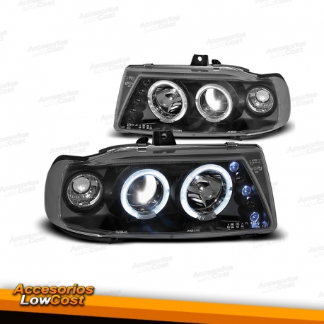 FAROS OJOS DE ANGEL IBIZA Y CORDOBA 6K, 93-99- CRISTAL CLARO/NEGRO