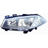 FARO DELANTERO IZQUIERDO XENON PARA RENAULT MEGANE 2, 02-05, CROMO.