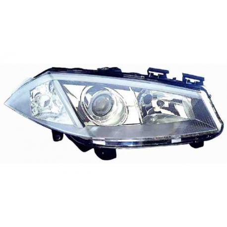 FAROL / OPTICA DIREITA XENON / RENAULT MEGANE 2 / 02-05 CROMADO