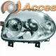 FAROL / OPTICA ESQUERDA / RENAULT CLIO / 98-01 VIDRO CLARO