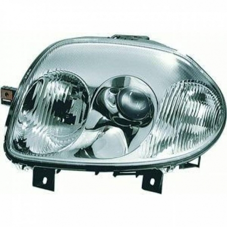 FAROL / OPTICA ESQUERDA / RENAULT CLIO / 98-01 VIDRO CLARO