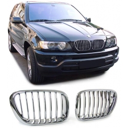 REJILLAS BMW X5 (99-03) CROMADO