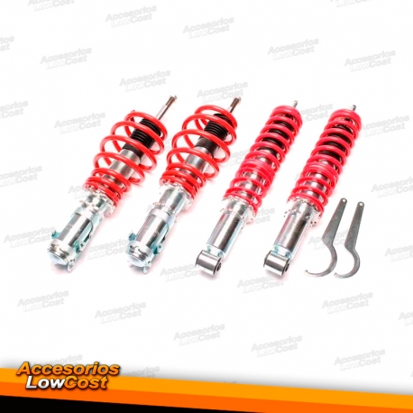 KIT SUSPENSAO REGULAVEL COILOVER SEAT IBIZA 1999 - 2002