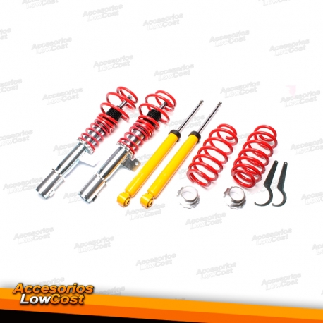 KIT SUSPENSAO REGULAVEL COILOVER VOLKSWAGEN GOLF 6 CABRIOLET 2008 -