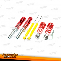 KIT SUSPENSAO REGULAVEL COILOVER AUDI A1 8X 2010 -