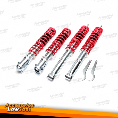 KIT SUSPENSAO REGULAVEL COILOVER VOLKSWAGEN GOLF 2 1984 - 1991