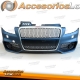 PARA-CHOQUES FRONTAL S-LINE / AUDI A4 B7 / 04-07 SEM PDC GRELHA CROMADA / PRETA