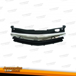 PARRILLA NEGRA CON FILO CROMADO PARA OPEL ASTRA H GTC 3 PUERTAS