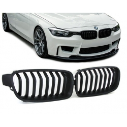 REJILLAS FRONTALES ABS NEGRA BMW SERIE 3 F30/31