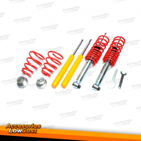 KIT SUSPENSAO REGULAVEL COILOVER AUDI 100 4A, C4 12/1990 - 12/1997