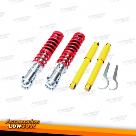 KIT SUSPENSIONES ROSCADAS VOLKSWAGEN CADDY 2 1995 - 2003