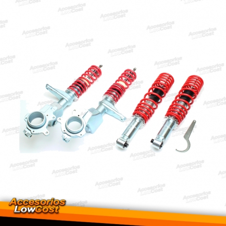 KIT SUSPENSAO REGULAVEL COILOVER VOLKSWAGEN DERBY 1975 - 09/1994