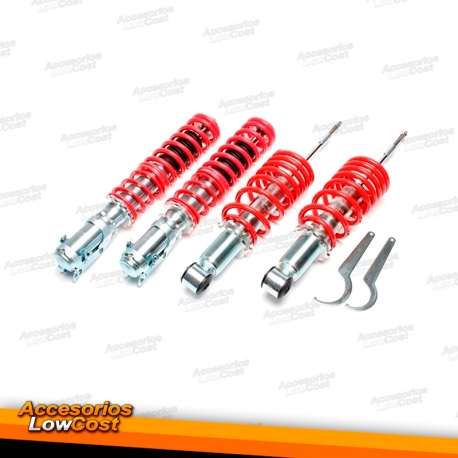 KIT SUSPENSAO REGULAVEL COILOVER VOLKSWAGEN GOLF 3 VARIANT 1993 - 1999