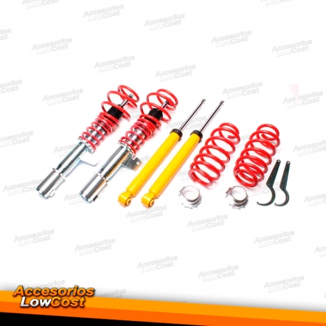 KIT SUSPENSAO REGULAVEL COILOVER VOLKSWAGEN GOLF 6 2008 -