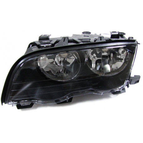 FAROIS DE SERIE PARA BMW SERIE 3 E46 SEDAN / TOURING (05/1998-8/2001). FUNDO PRETO