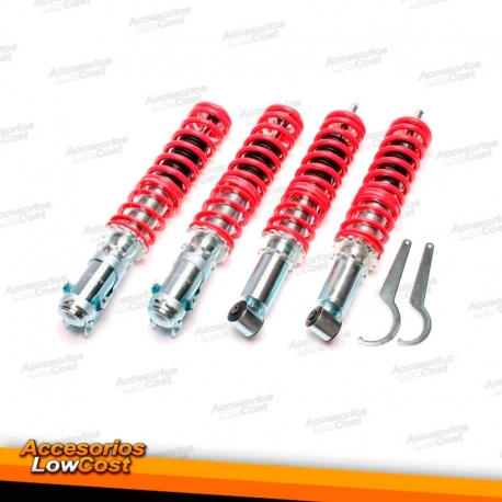 KIT SUSPENSÃO REGULÁVEL COILOVER SEAT IBIZA 1993 - 1999