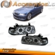 FAROIS ANGEL EYES CCFL / BMW E36 SEDAN 4P / 92-98 FUNDO CROMADO