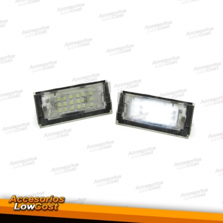 SUPORTE DE LUZ DE MATRICULA LED / BMW E46 BERLINA TOURING / 1998-2001