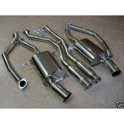 LINEA DE ESCAPE EN ACERO INOXIDABLE PARA BMW SERIE 3 E92 Y E93 MOTOR 335i