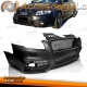 PARAGOLPES FRONTAL Look S-LINE (RS4) para AUDI A4 B7 (04-07), para RSA, sin PDC. Parrilla negro mate.