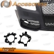 PARAGOLPES FRONTAL Look S-LINE (RS4) para AUDI A4 B7 (04-07), para RSA, sin PDC. Parrilla negro mate.