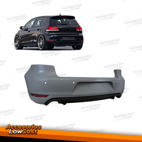 PARAGOLPES TRAS. MODELO GOLF VI GTI + DIFUSOR TRASERO PARA VOLKSWAGEN GOLF 6 (10/2008).