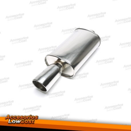 PANELA DE ESCAPE INOX UNIVERSAL SAIDA INCLINADA