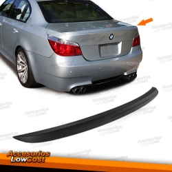 ALERON TRASERO BMW E60 (03-10) BERLINA LOOK M - M5 . MATERIAL SINTETICO ABS IMPRIMADO