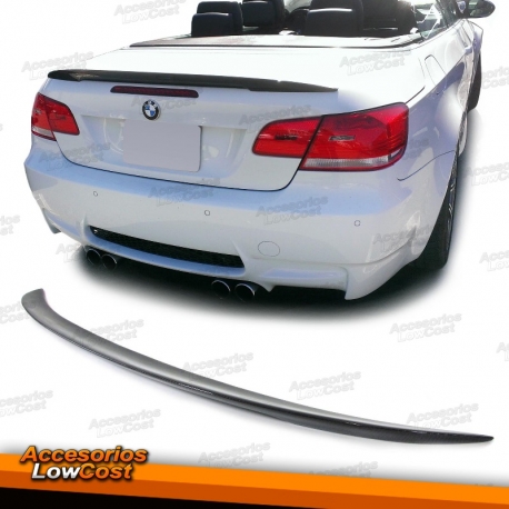 SPOILER CARBONO PARA MALETERO DE BMW E93 Cabrio, 07-10
