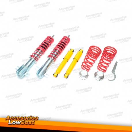 KIT SUSPENSAO REGULAVEL COILOVER FIAT PUNTO 1993 - 1999