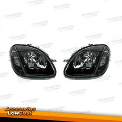 FAROS MERCEDES SLK R170. 96-04- FONDO NEGRO.