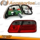 PILOTOS LED PARA MERCEDES CLASE E W210 95-02, ROJO/AHUMADO