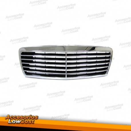 GRELHA FRONTAL / MERCEDES W202 / CROMADA